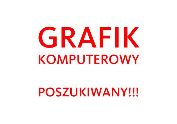 Poszukujemy grafika komputerowego!